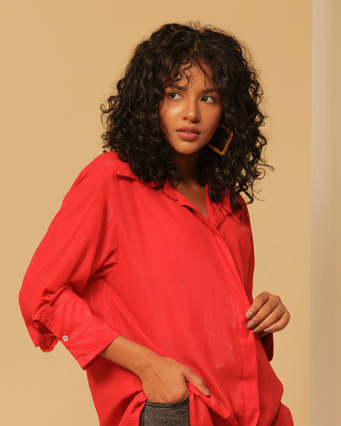 Stylish Shimmer Shirt for Women – Dazzling Glamwear for Evenings & Events