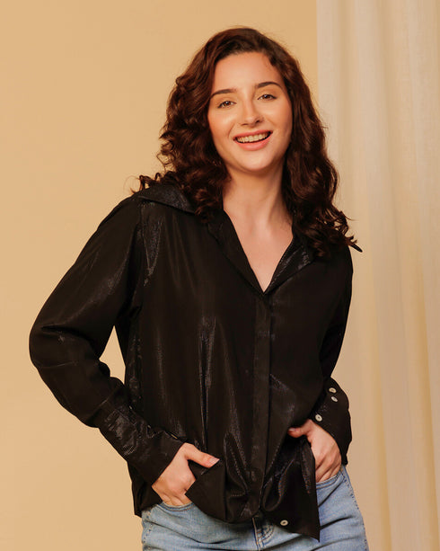 Women’s Shimmer Shirt – Perfect for Parties