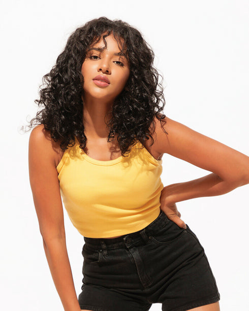 Backless Cotton Ribbed Top – Trendy and Breathable for Day or Night