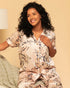 Printed Satin 2 Piece Night Co-ord Set – Soft & Stylish Sleepwear