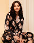 Printed Satin 2 Piece Night Co-ord Set – Soft & Stylish Sleepwear
