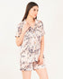 Trendy Printed Satin Shorts Set – Perfect for Day-Outs or Vacay Mood
