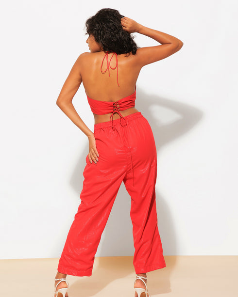 Three Piece Shimmer Coord Set