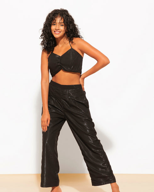 Three Piece Shimmer Coord Set