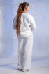 Women's Knitted Cotton Wool blend Henley Lounge Co-Ord Set