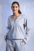Women's Knitted Cotton Wool blend Henley Lounge Co-Ord Set