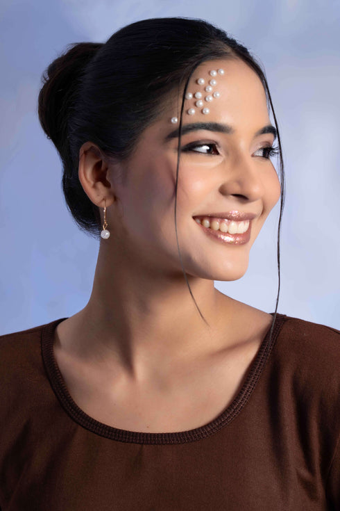 Women's Knitted Cotton Woolen Rib-Cuff Straight Midi Dress