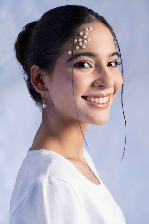 Women's Knitted Cotton Woolen Rib-Cuff Straight Midi Dress