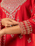 Red Radiance Bridal Kurta 3Pc Set