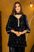 Velvet Embellished Formal Suit Set