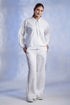 Women’s Knitted Cotton Wool Blend Zip-Up Hoodie Co-Ord Set