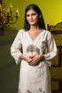 Ivory Handwork 2-Piece Kurta Set