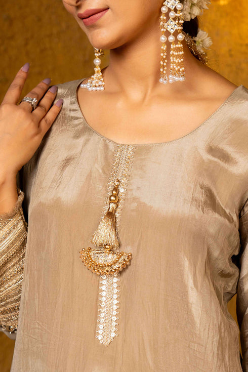 Timeless 3-Piece Solid Kurta Outfit