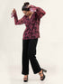Women Fandi Floral Printed Top