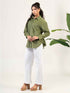 Women Casual Velevt Shirt