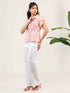Women Cotton Shirt Collar Top