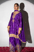 Majestic Violet Bridal Farsi 3 Piece Suit