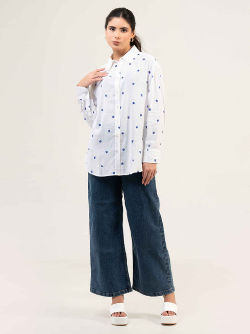 Printed Organic Cotton Full Sleeve Shirt