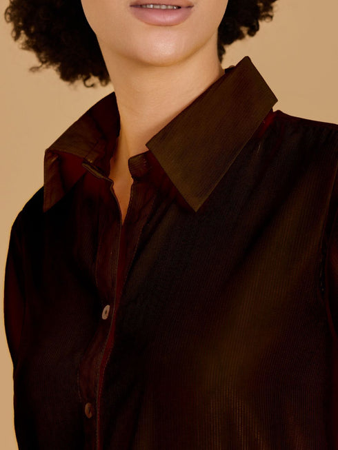 Stylish Shimmer Shirt for Women – Dazzling Glamwear for Evenings & Events