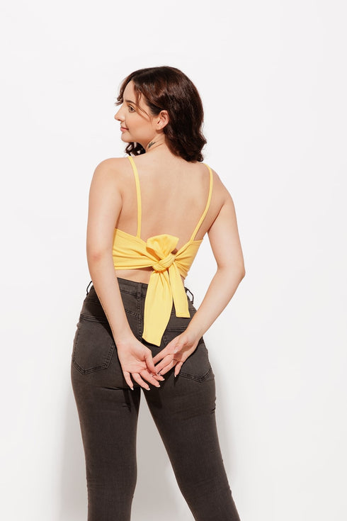 Cotton Ribbed Crop Top – Soft & Stylish Fit