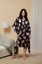Black Kaftan with Print – Relaxed & Versatile Style