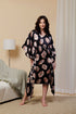 Black Kaftan with Print – Relaxed & Versatile Style
