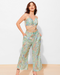 Printed Cami 2 Piece set Top With High Waist Pants