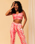 Tie and dye 2 Piece Top with Pants Co-ord Set