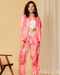 Three Piece Cotton Tie-Dye Co-ord Set