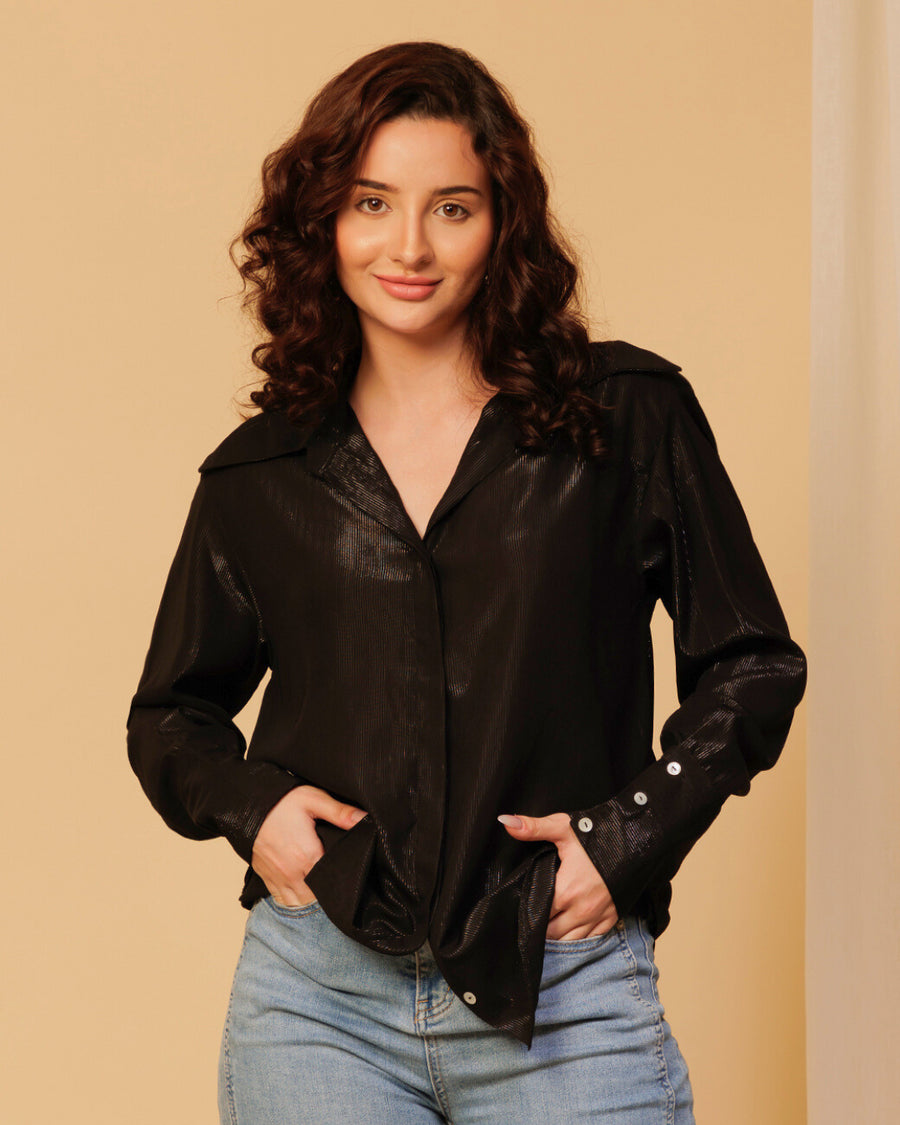 Party Shimmer Shirt – Sparkle & Shine in Style