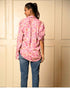 Printed Long Sleeves Cuffed Cotton Shirt