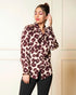 Printed Long Sleeves Cuffed Cotton Shirt