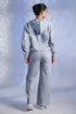 Women’s Knitted Cotton Wool Blend Zip-Up Hoodie Co-Ord Set
