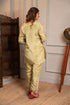 Festive Yellow Golden 2-Piece Co-ord Set