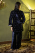 Luxury Velvet Kurta and Trouser Ensemble with Dupatta