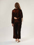 Women's Velvet Winter Nightsuit