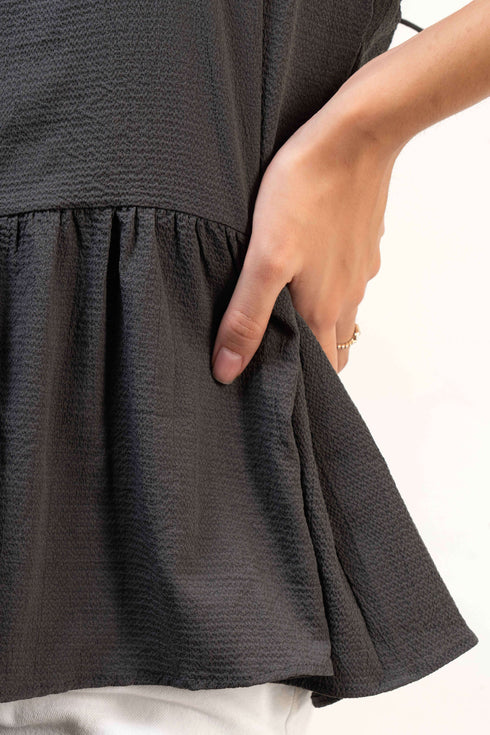 Women Sleeveless Peplum Top