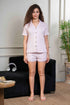 Women Cotton Bubble Night Suit-Shorts