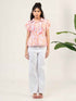 Women Cotton Shirt Collar Top