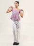 Women Cotton Bubble Peplum Top