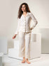 Women Solid Cotton Bubble Night Suit