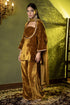 Luxury Velvet Kurta and Trouser Ensemble with Dupatta