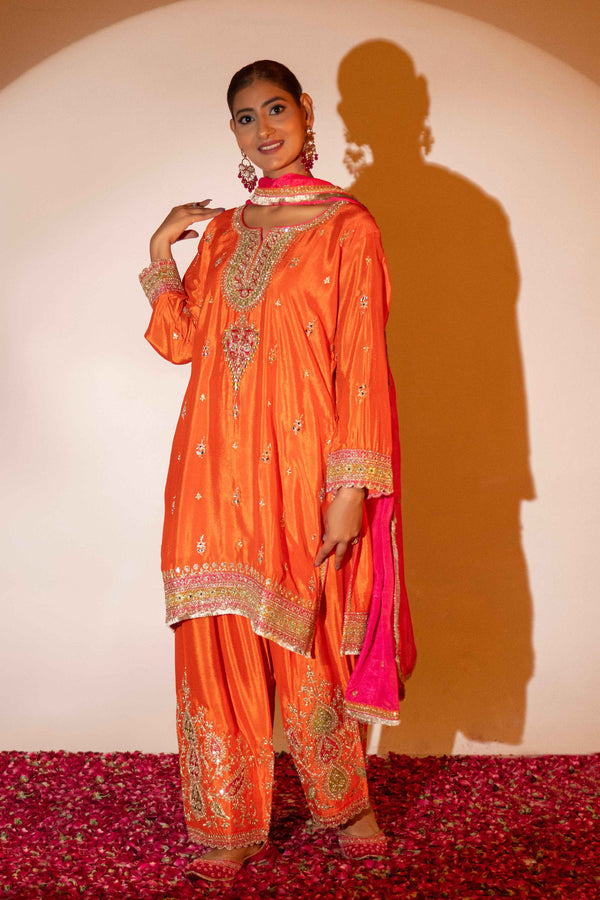 Kesari Noor Farsi 3 Piece Kurta Set