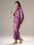 Velvet Full Sleeves Shirt with Trousers Co-Ords