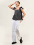 Women Cotton Bubble Peplum Top