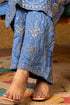 Bridal Aura Blue Kurta 3 Piece Set